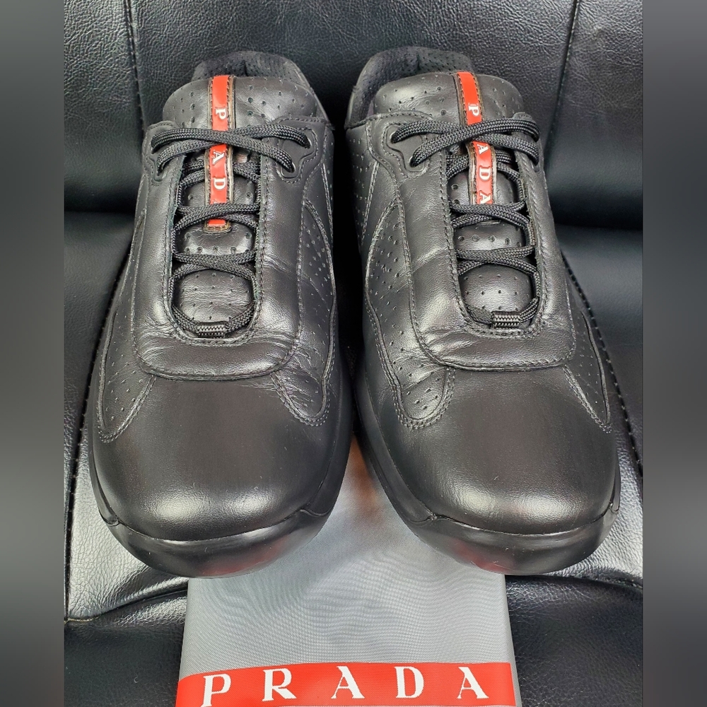 PRADA AMERICAS CUP TRIPLE BLACK ITALY ๐ฎ๐น - Picture 2 of 10